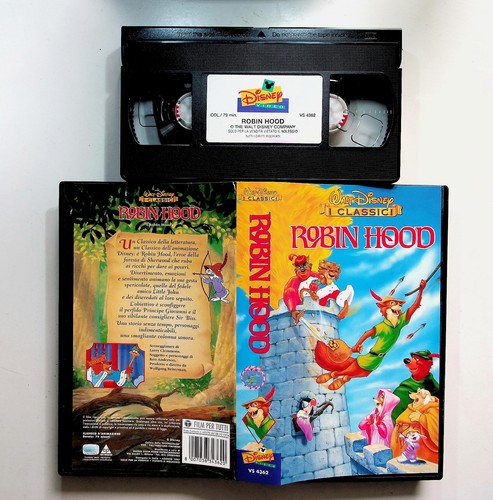 Robin hood vhs walt - walt,