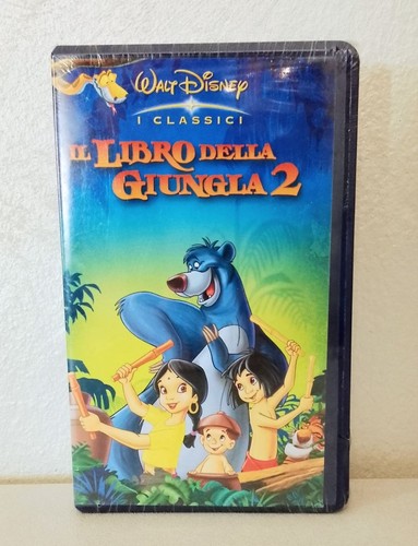 Vhs libro della giungla - libro,