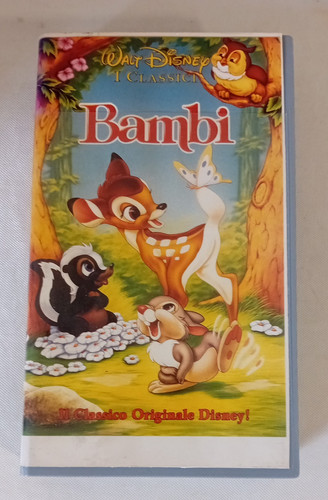 Vhs walt disney bambi i - bambi, ,
