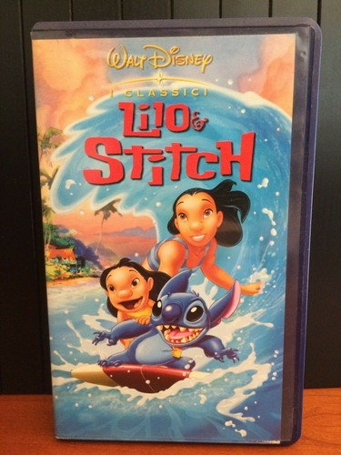 Vhs lilo stitch walt - vhs, &