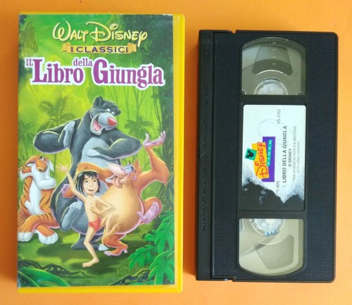 Vhs libro della - libro, giungla