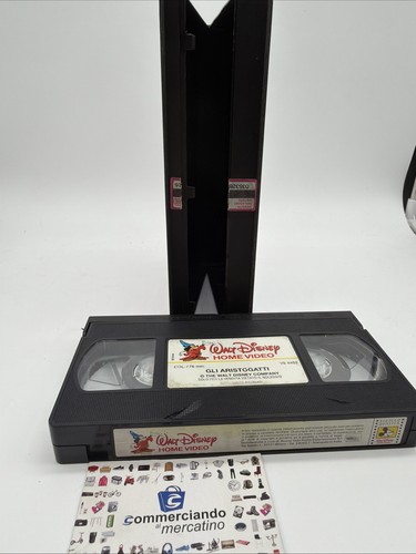 Vhs gli aristogatti film - vhs,