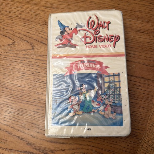 Walt disney christmas vhs - walt,