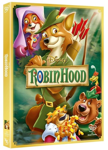 Dvd robin hood walt disney - dvd,