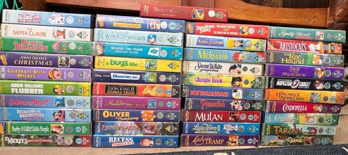 Disney vhs collection choose - disney,