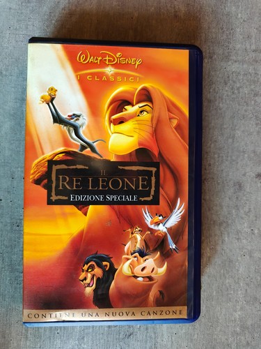 Leone vhs disney - vhs,