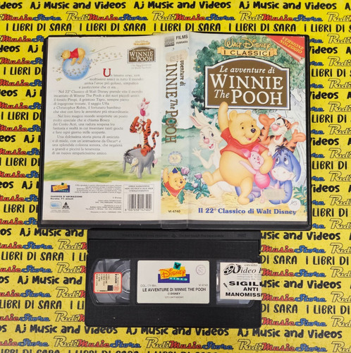Vhs film avventure di - film,