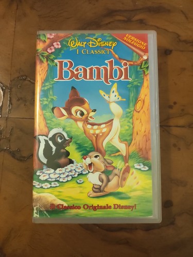 Bambi vhs walt disney - disney, i