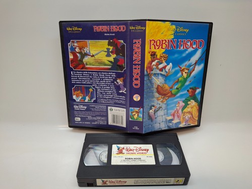Vhs robin hood - robin, disney