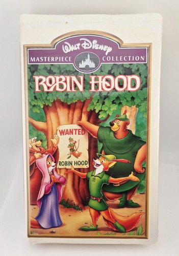 Disney robin hood vhs - disney,