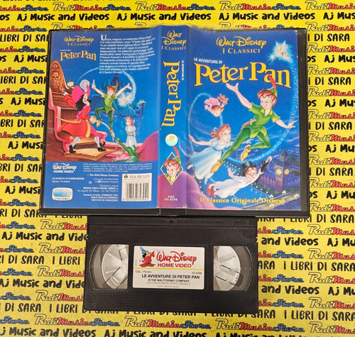 Vhs film avventure peter - film,