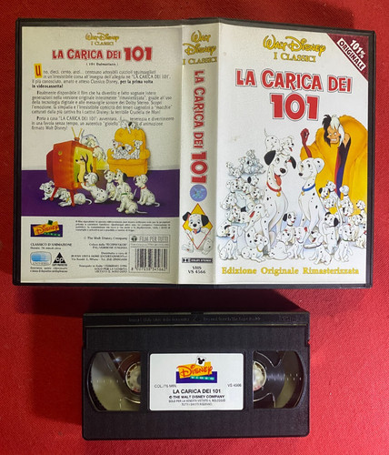 Carica dei 101 vhs walt - carica,